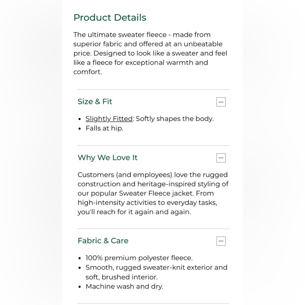 L.L.Bean Sweater Fleece Full-Zip Jacket Blue Women’s , size M Regular - Picture 8 of 9